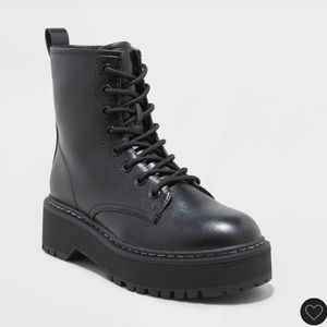 Size 10 Combat Boots from Target